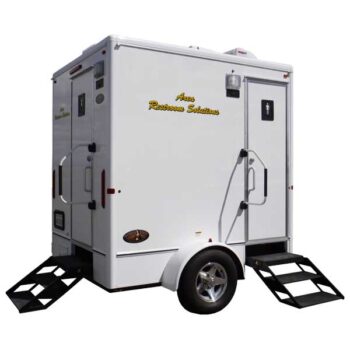 2-Station Luxury Restroom Trailers